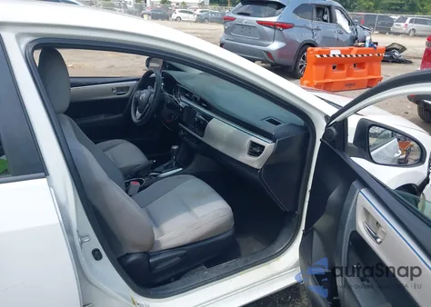 2016 Toyota Corolla Le из США, поврежденный, VIN 5YFBURHE2GP445809